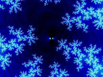 Winter Eclipse, winter, 3d and cg, abstract, snow, nature HD wallpaper