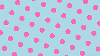 pink blue dots polka spots light blue hot pink HD wallpaper
