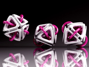 Light, 3D, Light Coloured, Glass, Shapes, Shape, Twisted HD wallpaper