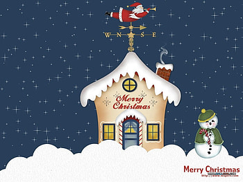 Snow Man, Man, Merry, Christmas, Snow HD wallpaper