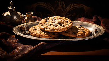 Decadent Chocolate Chip Cookies, Chocolate Chip Cookie, food, cookie HD wallpaper