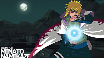 Naruto Shippuden Ultimate Ninja Storm 4 - Minato Yellow Flash of the Leaf HD wallpaper