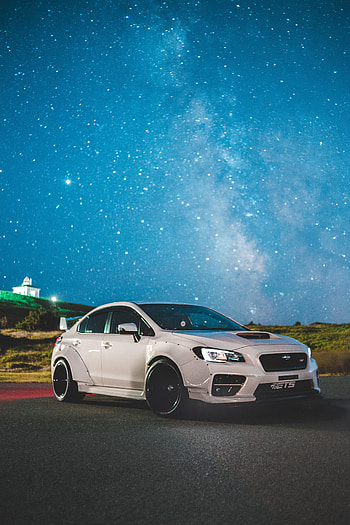 Subaru, Cars, Car, Side View, Spoiler HD phone wallpaper