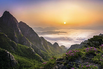 South Korea beauty, Captivating landscapes, Rich cultural heritage, Korean cuisine HD wallpaper