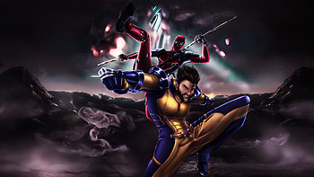 Deadpool And Wolverine From Mutant To Hero, deadpool-and-wolverine, deadpool-3, wolverine, deadpool, superheroes, artwork, digital-art, artstation HD wallpaper