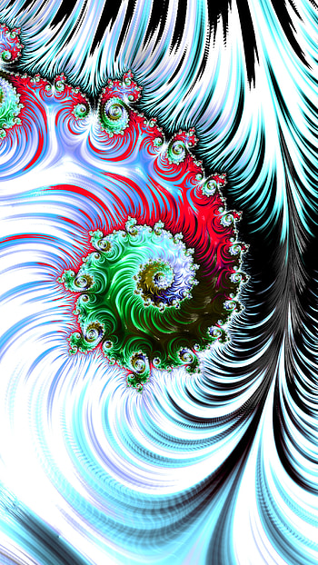 Trippy Psychedelic Trance Fractal, trance, trippy, psychedelic, colors, Abstract, fractal HD phone wallpaper