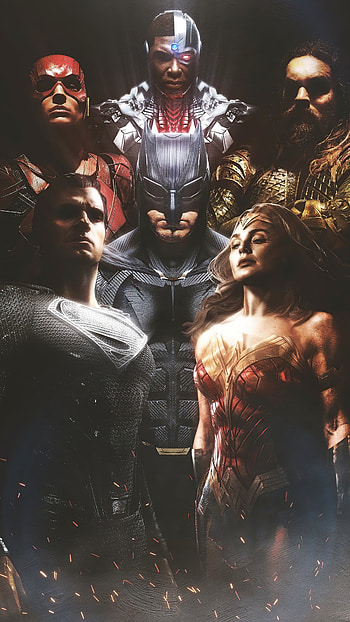 Justice League, Snyder cut, Poster, Sony Xperia HD phone wallpaper