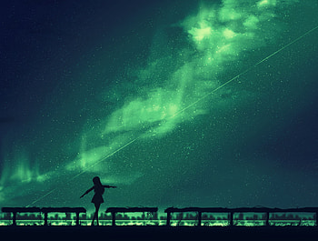 Art, Dance, Dark, Silhouette, Girl HD wallpaper