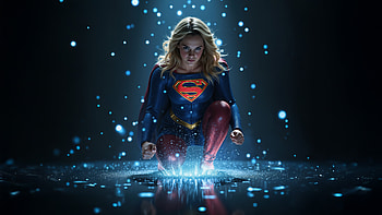 Supergirl A Legacy, supergirl, superheroes, artwork, art, digital-art, ai, deviantart HD wallpaper