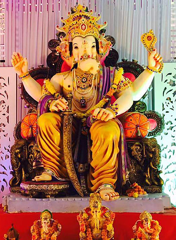 GANESHA, ganpati, moriya, lord, , Bapa HD phone wallpaper