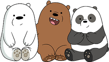 We bare bears HD wallpaper