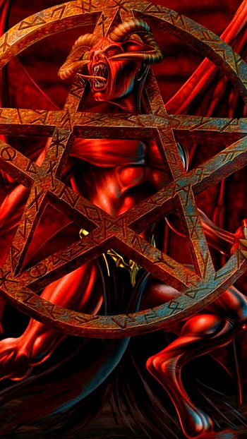 Black Devil, Artistic, Evil HD phone wallpaper