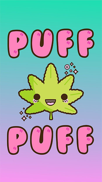 Puff Puff Marijuana Kawaii. Dope Stoner Girl ... HD phone wallpaper
