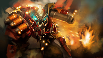 clockwerk robot dota 2 skirmish, Backgrounds HD wallpaper