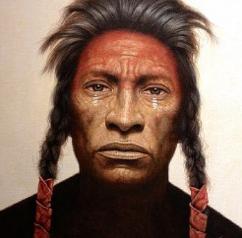 The warrior, chief, native american, art , , , people, indian HD wallpaper