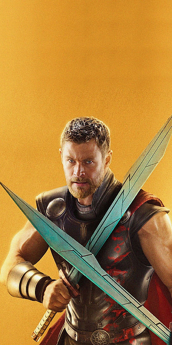 Chris Hemsworth, Thor, Marvel Studios, Avengers Infinity War HD phone wallpaper
