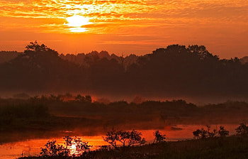 Landscape, Sunset HD wallpaper