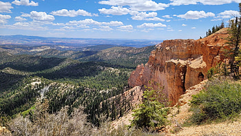 Kanab, Utah, clouds, landscape, sky, rocks, mountains, usa HD wallpaper