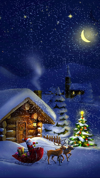 holiday, Christmas HD phone wallpaper
