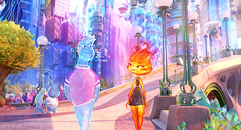 Ember Lumen and Wade Ripple - Elemental Characters Background, Ember Lumen, Wade Ripple, movie, elemental HD wallpaper