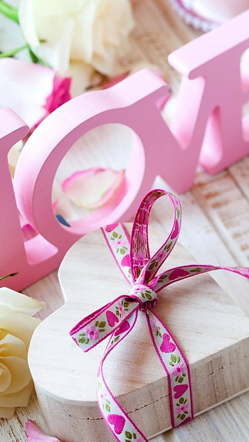 Best Love, Love, Gift Box HD phone wallpaper