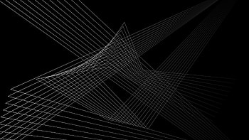 White geometry shapes, lines, dark HD wallpaper