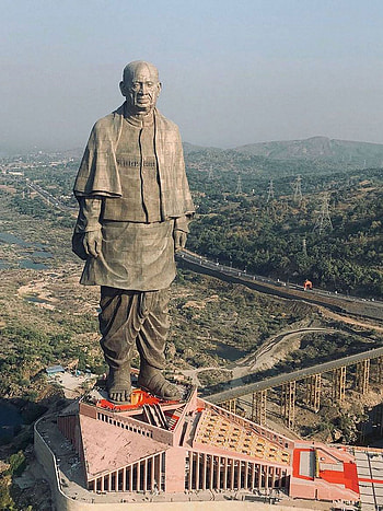 Statue of Unity: World's Tallest Statue of Sardar Vallabhbhai, Sardar Patel HD phone wallpaper