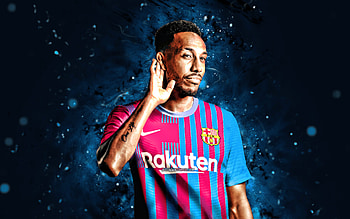 Emerick Aubameyang, soccer, barca, barcelona, football, gabon HD wallpaper