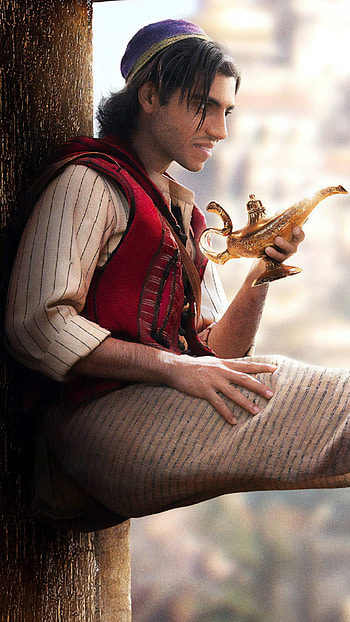 Mena Massoud movies, Aladdin 2019, Captivating performance, Memorable portrayal HD phone wallpaper