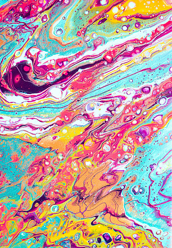 Divorces, Abstract, Multicolored, Motley, Paint, Liquid, Fluid Art, Canvas HD phone wallpaper