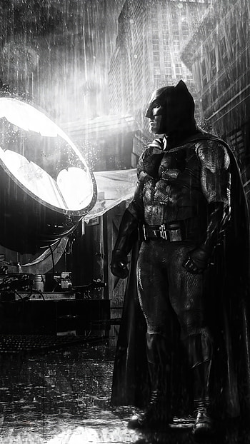 Ben Affleck, Bat signal, Sony Xperia HD phone wallpaper