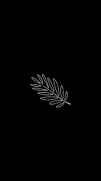 Art, Vector, Minimalism, Branch, Leaflet HD phone wallpaper