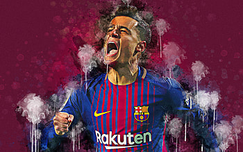 Philippe Coutinho, barcelona, barca, football, soccer HD wallpaper
