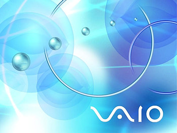 PC, blue, laptop, circles, bubble HD wallpaper