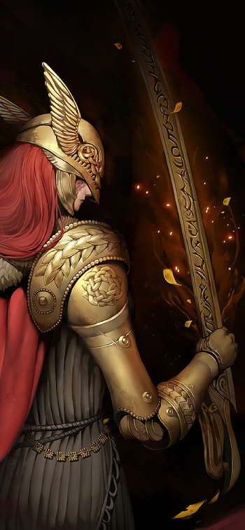 Elden Ring's Malenia Mobile - Mystic Warrior Aesthetic, Malenia Blade of Miquella, video game, Elden Ring HD phone wallpaper