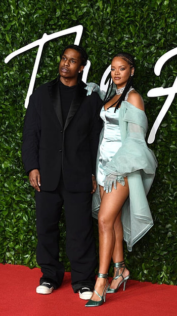 Rihanna and ASAP Rocky, Post-split, Hassan Jameel, Harper's Bazaar Arabia HD phone wallpaper