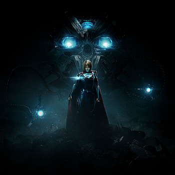 Supergirl Injustice 2, injustice-2, supergirl, ps-games, 2017-games, games HD phone wallpaper