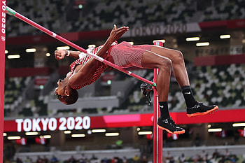 Mutaz Essa Barsham, High Jump HD wallpaper
