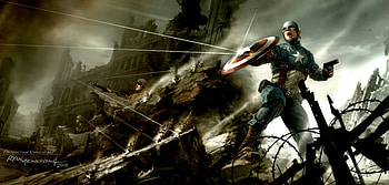 Captain America The First Avenger Artwork, captain-america, artwork, superheroes HD wallpaper