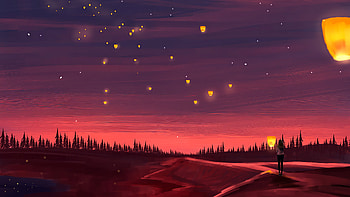 The Quiet Is Nice , artist, artwork, digital-art, artstation HD wallpaper