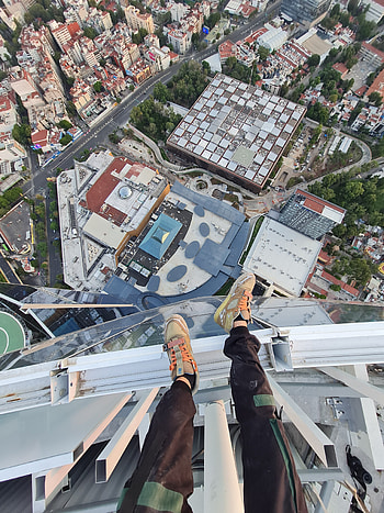 CDMX, fly, mexico, altura, rooftop, anime HD phone wallpaper