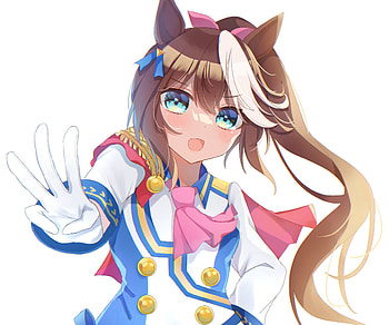 Tokai Teio, Tokai Teio, Anime, Uma Musume: Pretty Derby HD wallpaper
