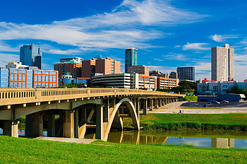 Henderson Street Bridge, Fort Worth HD wallpaper