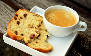 Food, Tablewares, Coffee, Cake HD wallpaper