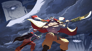 Shanks VS Whitebeard, Anime, One Piece, Shanks (One Piece), Edward Newgate HD wallpaper
