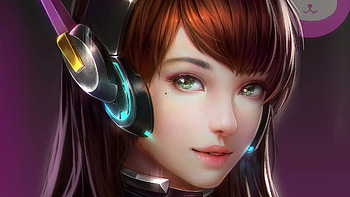 Dva Overwatch Character, dva-overwatch, overwatch, games, artwork, artist, digital-art HD wallpaper