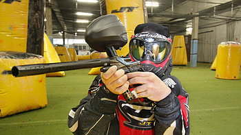 Selbstversuch schieerei, Feierabendspa, Paintball Garching, Kreis Mnchen HD wallpaper