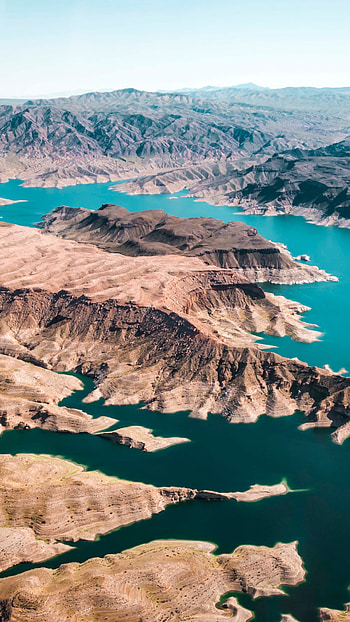 Lake, Rock HD phone wallpaper