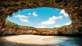 Mexico Secluded Sandy Beaches , mexico, world, beach, nature HD wallpaper