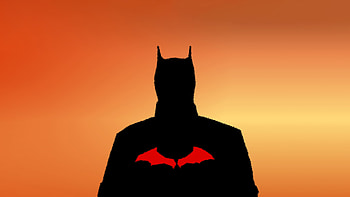 The Batman Sunset Minimal , the-batman, batman, minimalism, minimalist, superheroes, artist, artwork, digital-art, deviantart HD wallpaper